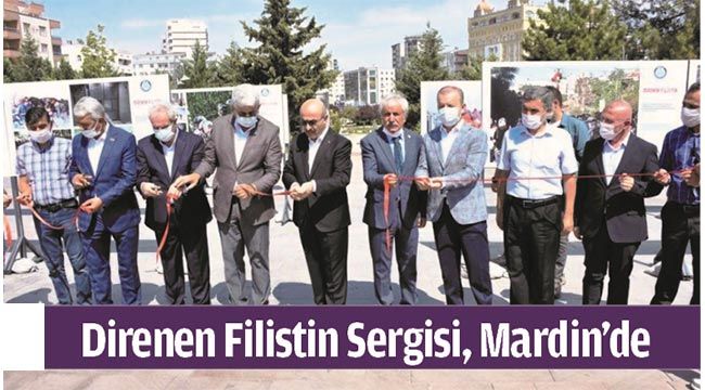 DİRENEN FİLİSTİN SERGİSİ, MARDİN’DE