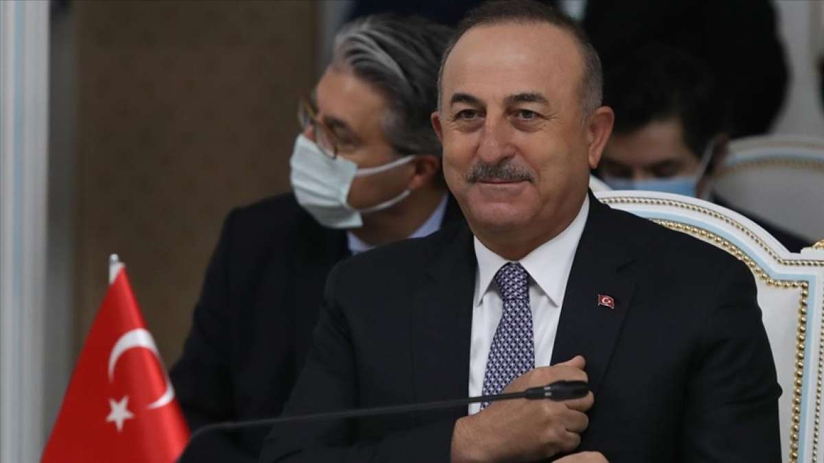 Dışişleri Bakanı Çavuşoğlu, Afganistan Cumhurbaşkanı Gani ile Tacikistan'da bir araya geldi