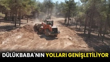 Dülükbaba'nın yolları genişletiliyor