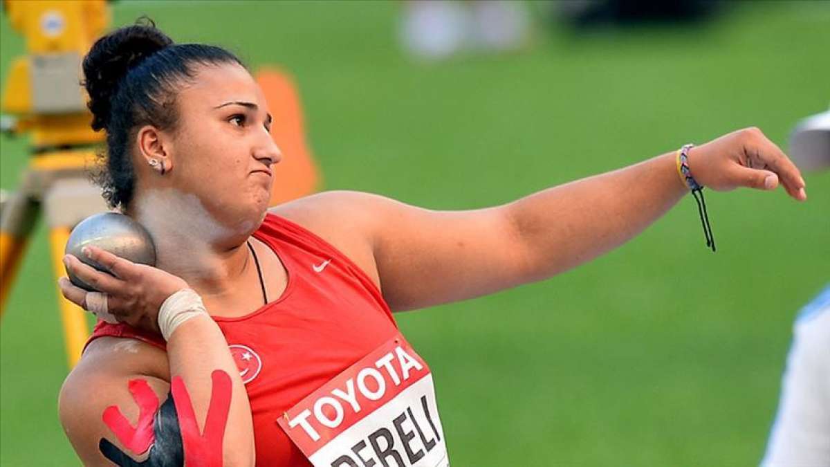 Emel Dereliden gülle atmada olimpiyat kotası