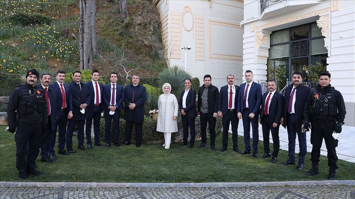 Emine Erdoğan, emniyet teşkilatının Polis Haftası'nı kutladı