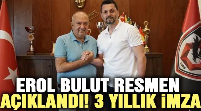 Erol Bulut resmen açıklandı! 3 yıllık imza...