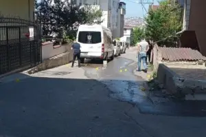 Eşine sokak ortasında dehşeti yaşatan gözü dönmüş koca tutuklandı