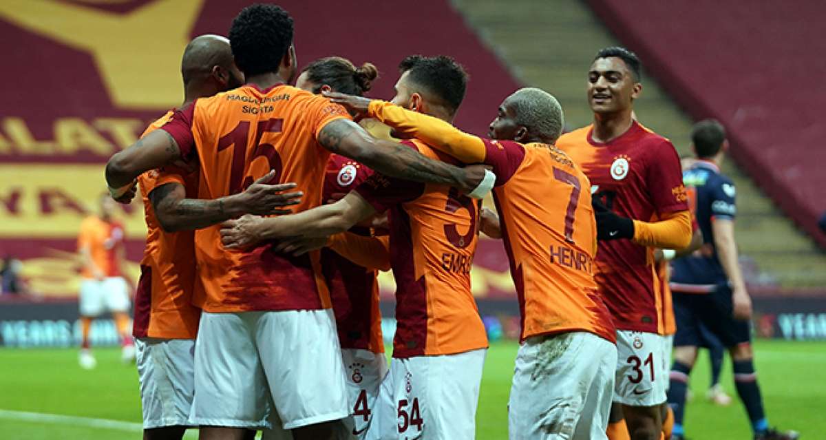 Galatasaray evinde 8 maçtır yenilmiyor