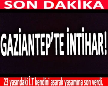 23 Yaşındaki genç yaşamına son verdi