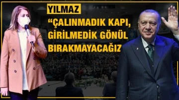 AK Parti Gaziantep Kadın Kolları Başkanı Yılmaz: “Çalınmadık Kapı, Girilmedik Gönül Bırakmayacağız.”