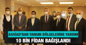 Arap İş Adamları bende varım dedi. 10 bin fidan bağışı yaptı!.. 