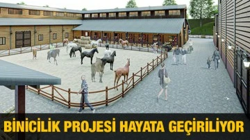 Binicilik projesi hayata geçiriliyor  