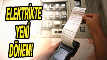 Elektrikte yeni dönem! Dar gelirlilere düşük fatura