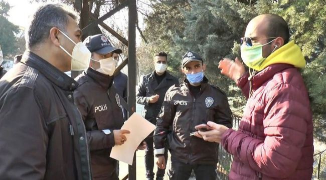 Emniyet Müdürünü sokakta gören vatandaşlar köşeye sıkıştı