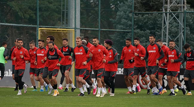 Gaziantep FK'da Yeni Malatyaspor maçı hazırlıkları