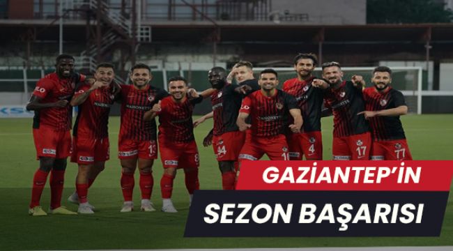 Gaziantep Futbol Kulübünün Sezon Başarısı