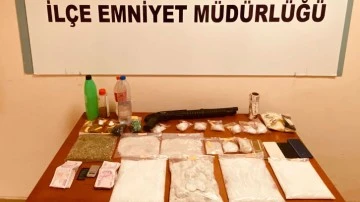 Gaziantep'te düzenlenen uyuşturucu operasyonunda 2 şüpheli gözaltına alındı