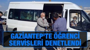 Gaziantep'te öğrenci servisleri denetlendi