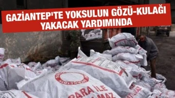 Gaziantep'te Yoksulun Gözü-Kulağı Yakacak Yardımında 