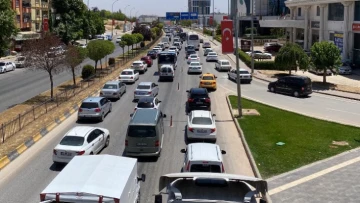 Gaziantep trafiği zirveyi gördü