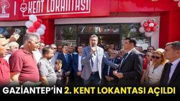 Gaziantep’in 2. kent lokantası açıldı