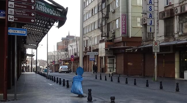 Gaziantep kısıtlamayla sessizliğe gömüldü