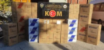 Gaziantep'te 690 bin adet gümrük kaçağı makaron ele geçirildi