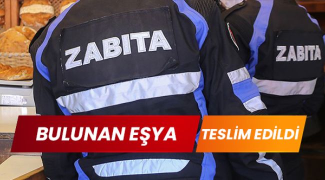 Gaziantep'te bulunan para ve ziynet eşyası sahibine teslim edildi