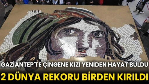 Gaziantep'te Çingene Kızı yeniden hayat buldu 2 dünya rekoru birden kırıldı