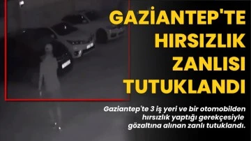 Gaziantep'te Hırsızlık Zanlısı Tutuklandı