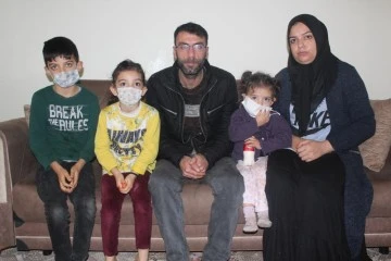 Gaziantep'te Rahatsızlıkları nedeniyle çalışamayan 3 çocuklu karı koca yardım bekliyor