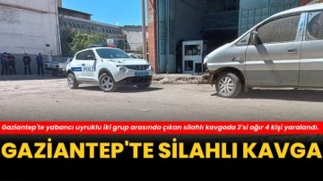 Gaziantep'te Silahlı Kavga: 2'si Ağır 4 Yaralı