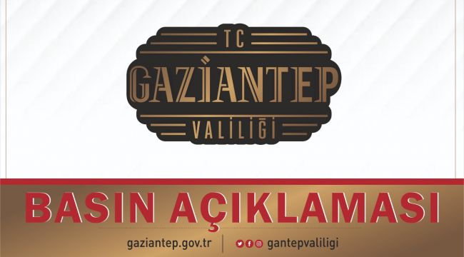  Gaziantep Valiliğinden Ardıl Barajı'nın işletmesine ilişkin açıklama