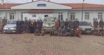 Gaziantep’te 60 düzensiz göçmen yakalandı