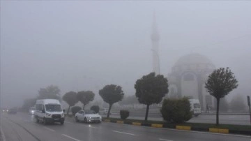 Gaziantep'te sis etkili oldu