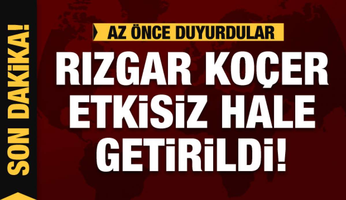 Gri kategoride aranan Rızgar Koçer kod adlı terörist etkisiz hale getirildi