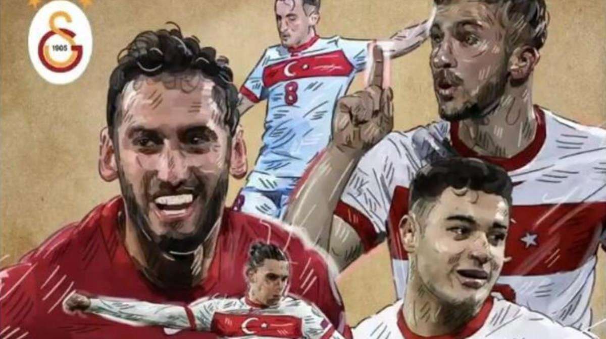 G.Saray hesabından yapılan Hakan Çalhanoğlu paylaşımı taraftarı heyecanlandırdı