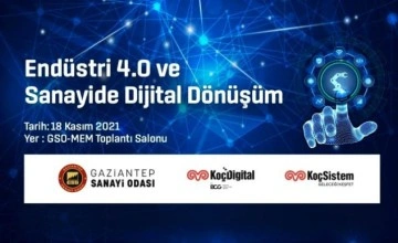 GSO MEM'de 'Endüstri 4.0 ve sanayide dijital dönüşüm' toplantısı düzenlenecek