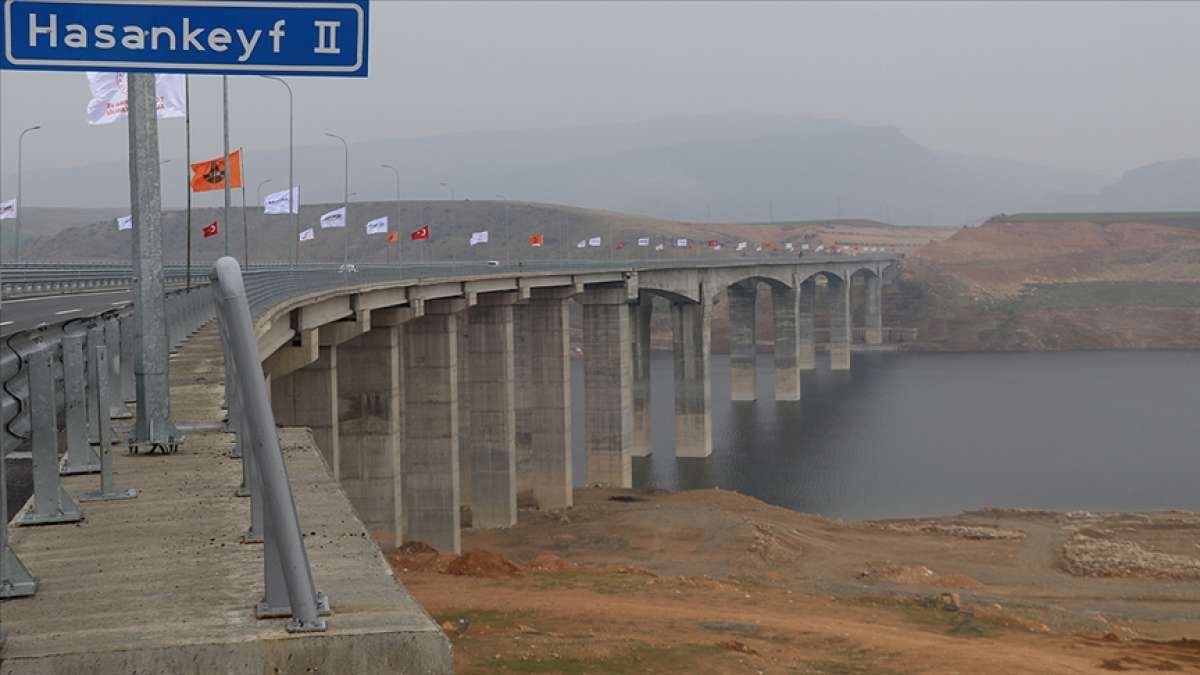 Hasankeyf-2 Köprüsü açılışa hazırlanıyor