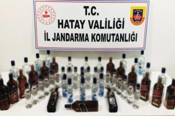 Hatay’da kaçak içki operasyonu