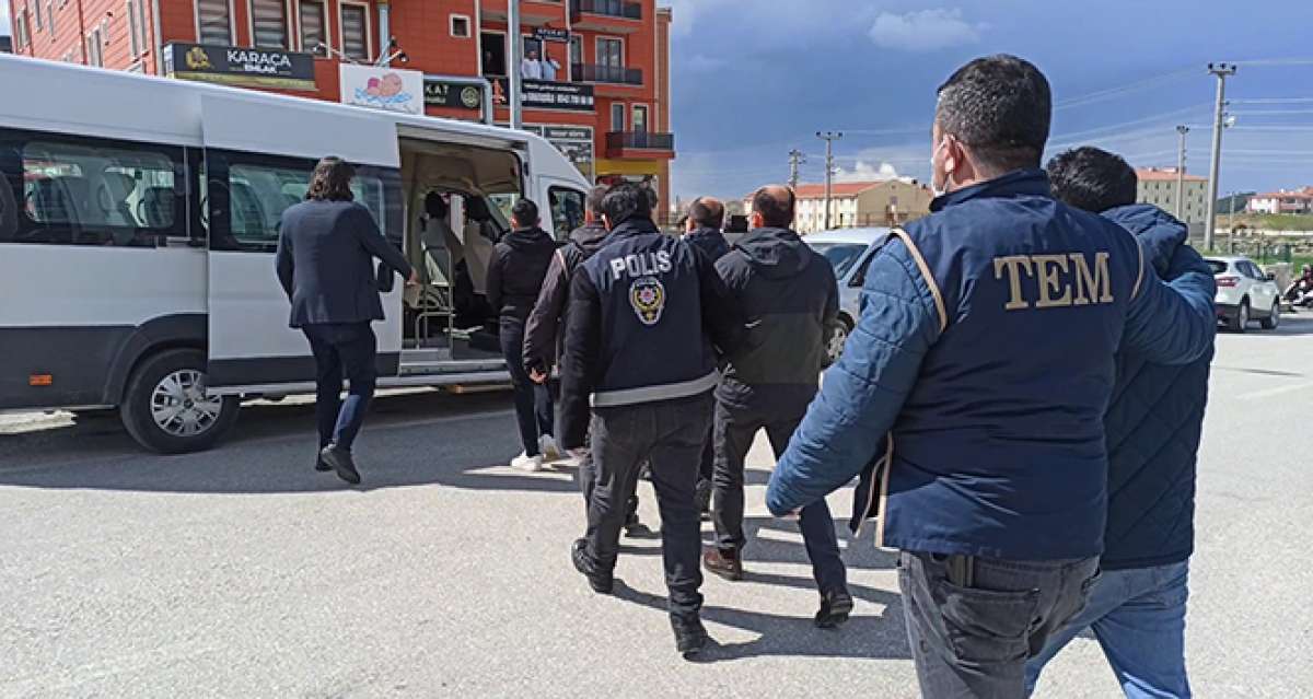 Hava Kuvvetleri eski personeli 4 FETÖ'cü, Keşan'da tutuklandı