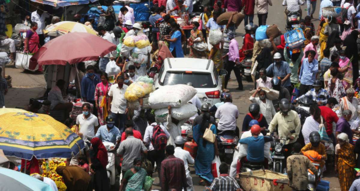 Hindistan'da 7 Nisan'dan bu yana en düşük günlük vaka sayısı