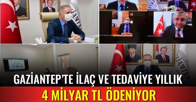 Gaziantep'te sağlığa yılda 4 milyar TL harcanıyor