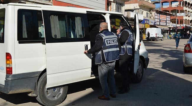  İslahiye'de polisten huzur ve güven uygulaması 