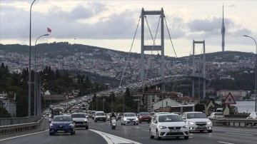 İstanbul'da haftanın ilk gününde trafik yoğunluğu yüzde 58