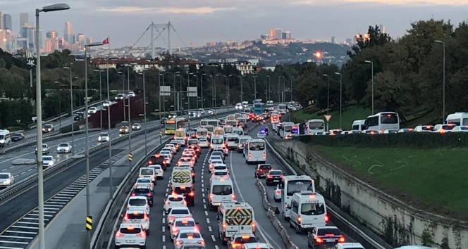 İstanbul’da trafik yoğunluğu yüzde 40’ı aştı