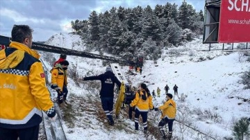 İstanbul'da yolcu otobüsü şarampole yuvarlandı