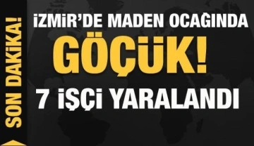 İzmir'de maden ocağında göçük!