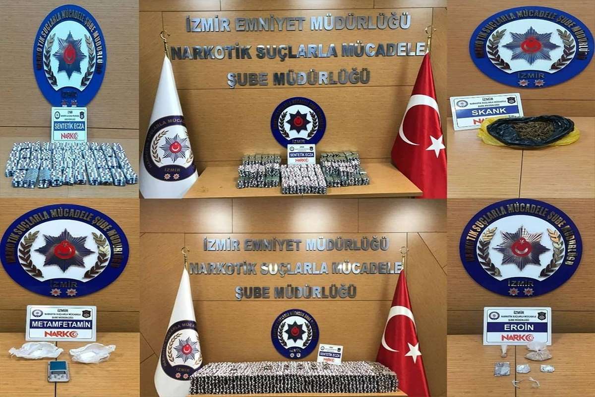 İzmir'de zehir tacirlerine darbe: 28 şüpheli tutuklandı