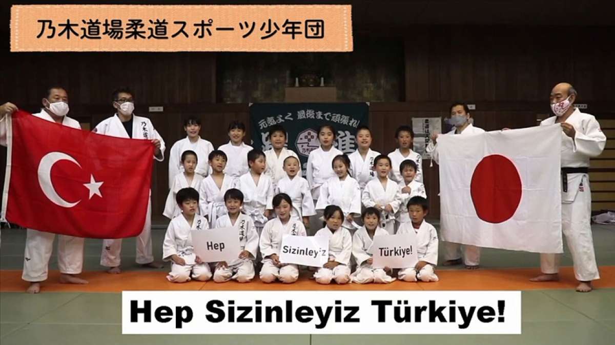Japon sporculardan Türkiye Judo Milli Takımı'na destek mesajı