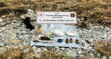 Kahramanmaraş’ta terör örgütüne ait depo bulundu