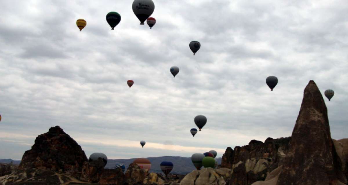 Kapadokya'da balon turları 6 gündür yapılamıyor