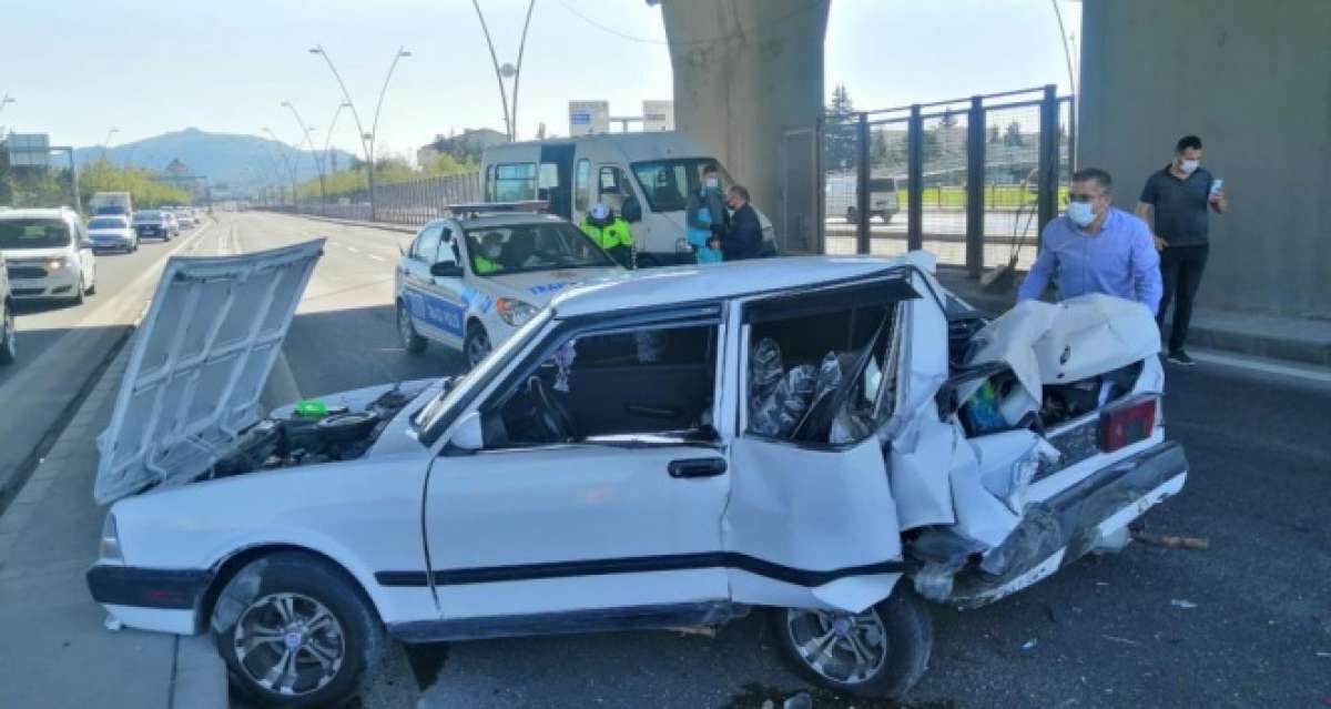 Kayseri'de zincirleme trafik kazası: 4 yaralı