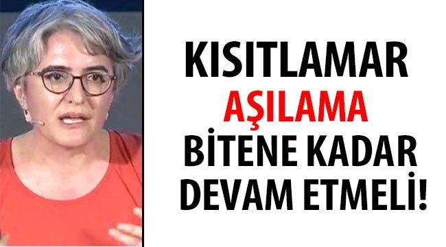 Kısıtlama aşılama bitene kadar devam etmeli-